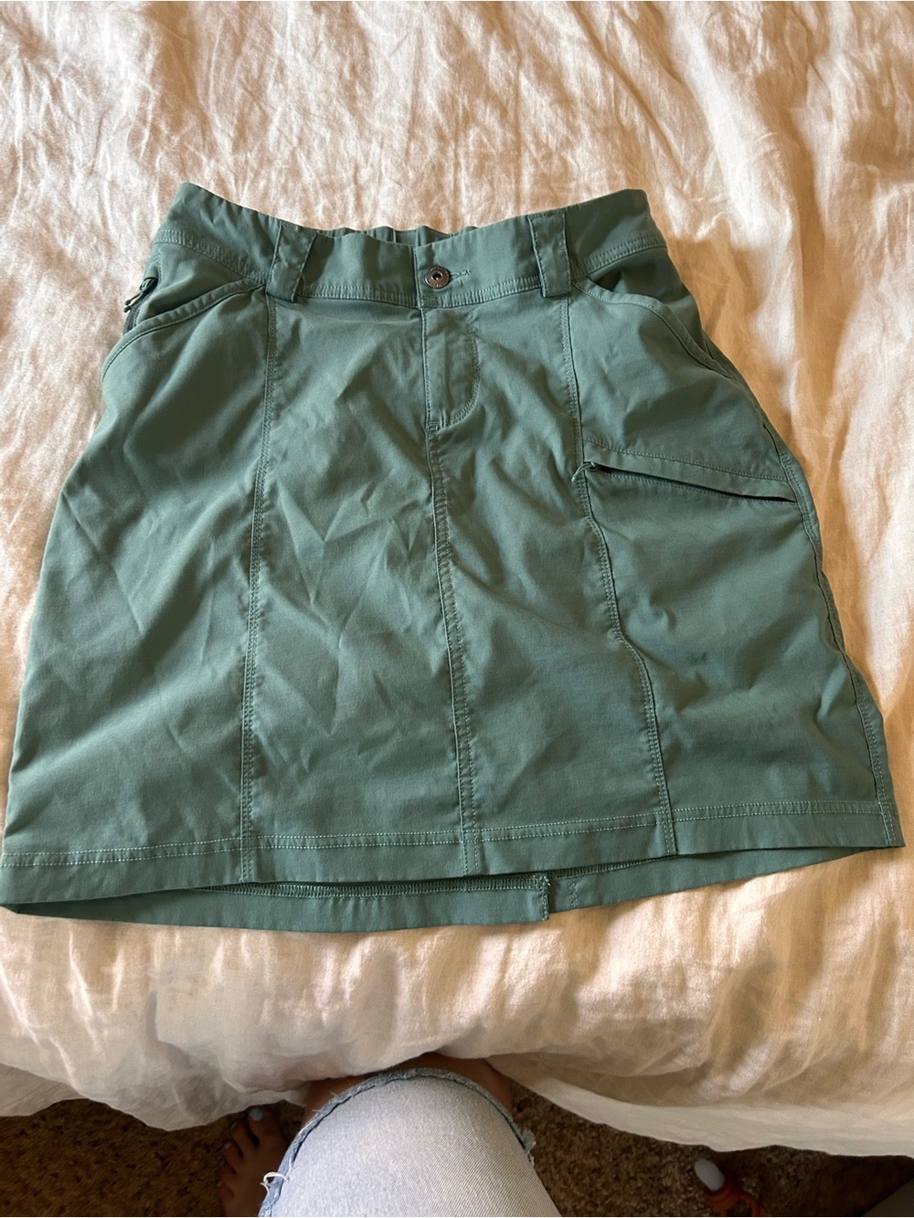 Duluth Trading Co Green Women's Skort